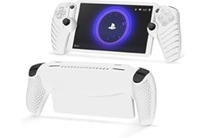 zZjoOoj Funda para Sony PlayStation Portal/PS Portal/PS5 Portal(2023),Cover Ultra Fina Silicona Soft TPU Carcasa Protector - Blanco