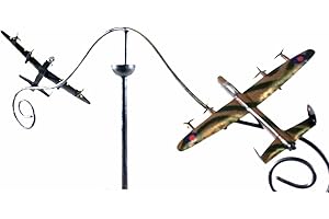 SK Style Wind Spinner Windmill Garden Stake - RAF Lancaster Bomber