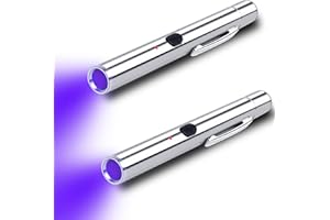 ‎LEAGY LEAGY Stift-Taschenlampe, 365 nm, UV-Licht, USB-Stiftlampe, wiederaufladbar, Schwarzlicht-Taschenlampe zur Erkennung von Schimmel, Pilz, fluoreszierenden Flecken und Haustierurin usw