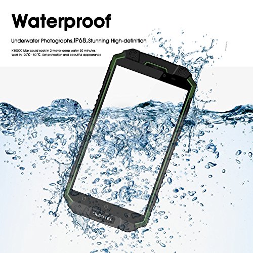 Outdoor Handy, Oukitel K10000 Max 5.5 Zoll 10000mAh Akku IP68 Wasserdichte Stoßfest Staubdicht Robuste 4G Smartphone Android 7.0 16MP+8MP Dual Kameras FHD 3GB RAM 32GB ROM Fingerabdruck-Grün reviews Outdoor Handy, Oukitel K10000 Max 5.5 Zoll 10000mAh Akku IP68 Wasserdichte Stoßfest Staubdicht Robuste 4G Smartphone Android 7.0 16MP+8MP Dual Kameras FHD 3GB RAM 32GB ROM Fingerabdruck-Grün