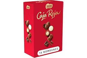 NESTLÉ CAJA ROJA bombón de chocolate con leche surtido estuche 143 g