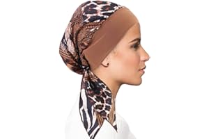 FADACHY Chemo Headwear for Women Head Scarfs Turbans UK Cancer Scarves Bandanas Hair Loss Beanie Hat Cancer Headwear Headwrap Scarfs Cap Silky Muslim