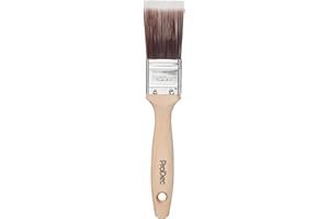 ProDec 1.5 inch Premier Trade Professional Synthetic Paint Brush for a Smooth Finish Painting with Emulsion, Gloss and Satin Paints on Walls, Ceilings, Wood and Metal, 1.5" 38mm