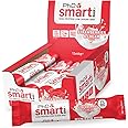 PhD Nutrition Smart Protein Bar Low Calorie, Nutritional Protein Bars/Protein Snacks, High Protein Low Sugar, Strawberries and Cream Flavour, 20g of Protein, 64g Bar (12 Pack)