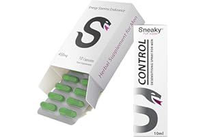 ZA ZACANNA Sneaky Puff Adder Herbal Ginseng Complex | Designed for Men | 10 Capsules Food Supplement + 10ml Bottle | Buy with Confidence | (Combo 1)