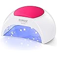 Lampada Unghie LED UV SUNUV Professionale per Gel e Semipermanente, Sensore Di Avvio Automatico, 4 Timer 10/30/60/90S