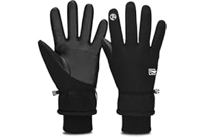 TOLEMI Winter Gloves for Men, -20℉ Coldproof Ski Gloves 3M Thermal Gloves Touchscreen Gloves Snowboarding Insulated Gloves for Cycling Running Climbing Hiking Outdoor Sports