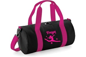 beyondsome Personalised Womens Girls Dance Gymnastics Uniform Kit Bag