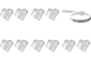 pewterhooter® Women's 5 pairs Comfortable & Secure Earring Backs
