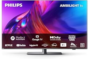 Philips Ambilight TV | 65PUS8808/12 | 164 cm (65 Zoll) 4K UHD LED Fernseher | 120 Hz | HDR | Dolby Vision | Google TV | VRR |