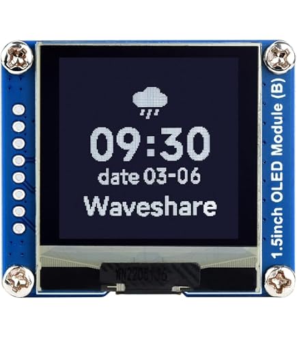 Écran LCD Rond Tactile 1,28 Pouces Pour Raspberry Pi - Résolution 240x240 IPS