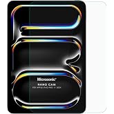 Microsonic Apple iPad Pro 13 2024 (A2925-A2926) Nano Cam Ekran Koruyucu [iPad Pro 13 2024 ile Uyumlu Ekran Koruyucu - Şeffaf]