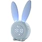 Kinder Lichtwecker, otutun Cute Rabbit Kinderwecker Digitaler Nachtlicht LED Wecker mit Nachttischlampe Snooze-Funktion…