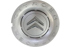 WatSKY 4 Pieces 156MM Coche Rueda Centrales Tapas,para Citroen C2 2010-2013,ABS Impermeable AntióXido Tapacubos Recambio Buje Tapa Refacciones