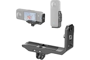 YicDofu Vertikal horisontell fotografering snabbfrigörande L-fäste i metall för Insta360 X4 X5, fotografi och videoinspelning förlängningsmonteringstillbehör för Insta 360 X4 X5