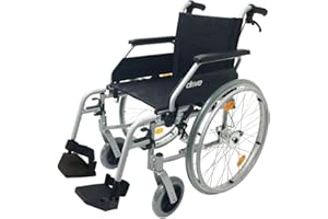 Drive Medical Fauteuil roulant léger Litec 2G avec frein à tambour 50 cm