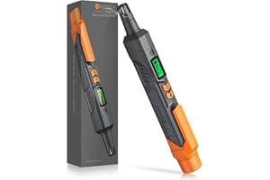 Neoteck Détecteur de Fuites de Gaz Naturel avec Alarme Sonore Visuelle Analyseur de Combustion Portable Localiser Les Fuites de Monoxyde Carbone Méthane CO2 pour Camping Car Maison - Gris