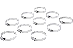 BGS 8095-50x70 | Abrazaderas de manguera | inoxidable | 50 x 70 mm | 10 piezas