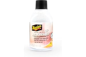 MEGUIAR'S Éliminateur d'Odeur - Désodorisant Voiture Senteur Fiji Spray pulvérisateur Aérosol 59ml G201502EU