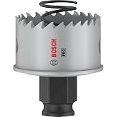 Bosch 1 x PRO Sheet Metal Power Change Plus Delik Testeresi (Paslanmaz &Ccedil;elik Saclar, &Ccedil;elik Saclar, &Oslash; 44 mm, Profesyonel Akses