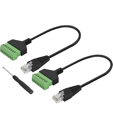 Cavo RJ45 Senza Saldatura 30cm CERRXIAN - Compatibile Con Cat5/Cat6/Cat7, Con Viti Per Fissaggio - Foto 7