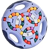 GERUI Rotierender Fingerwürfel Intelligenz Spiele, IQ Game Magic Bean Rotating Cube Spielzeug, Dekompression Puzzle Toys für 
