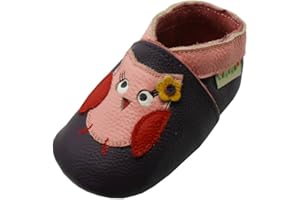 SAYOYO Schädel WeichesLeder Lauflernschuhe Krabbelschuhe Babyschuhe