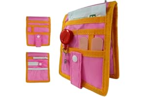BRAVVOE Organizador de Bolsillo con Doble Iman para Enfermeros - Salvabolsillos Enfermeria para Hombre y Mujer - Accesorio para TCAE y Enfermera en Apuros - 17x12 cm - Regalo Enfermera