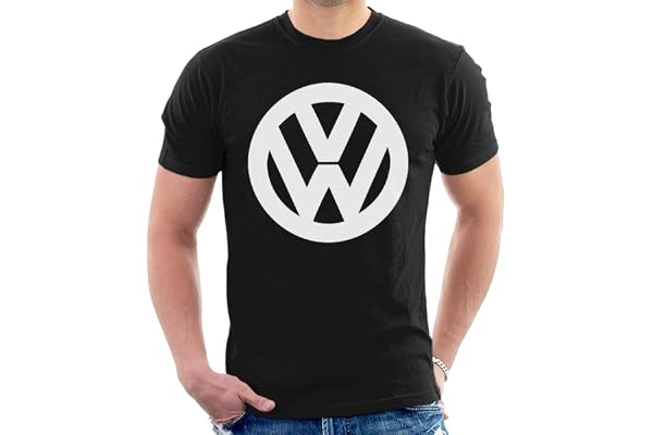 Volkswagen Classic White VW Logo Men's T-Shirt