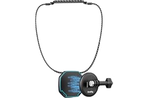 SMALLRIG Magnetyczny uchwyt na szyję do kamer sportowych, mocowanie na szyję jednym kliknięciem do GoPro 13/12/11/10/9, do DJI Osmo Action 5 pro/4/3, do Insta360 Ace Pro 2-5360