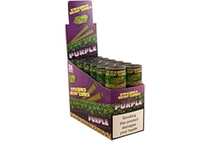 Juicy Jay's 2x Conos/Papel de fumar de cáñamo Cyclones Hemp Uva (105mm)