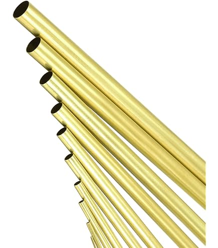 Tubi Ottone Penne 35 Tubi Ottone Per Penne Fai Da Te - Diametro 7mm X Lunghezza 52mm Accessori Tornitura Legno - Foto 11