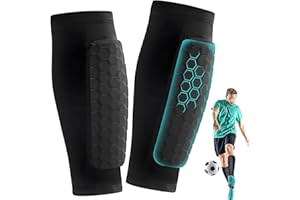 Luriseminger 1 Paire de Protège Tibias de Football, Protections Tibia Anticollision Cellulaire Shin Guards Adulte Enfant Respirantes Support Protège Tibia Foot