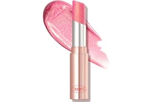 AMTS Baume à lèvres teinté | Rouge à lèvres scintillant hydratant | Maquillage quotidien scintillant pour lèvres perlé pour lèvres sèches, craquelées et gercées | beauté coréenne| Aurores boréales