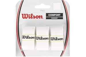 Wilson Bande de Maintien, Pro Overgrip, Unisexe, Noir, 3 Pièces, WRZ4014BK
