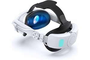 NEWENMO Elite Sangle Avec Batterie 5300 mAh Pour Quest 3 - Accessoires VR Réglables Pour Réduire La Pression Et Prolonger La Durée De Lecture