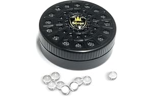 SLEGE Humidor Befeuchter Mit Kristalle,Offenes Kappendesign, Bewahren Sie 70% RH für den Zigarren Humidor auf Luftbefeuchter, Befeuchtung von 30-50 Zigarren,Humidor Zigarren Zubehör