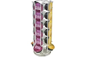 QUAILITAS Porte-capsules rotatif pour 24 capsules Dolce Gusto