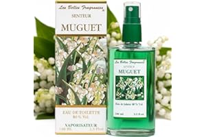 Eau de Toilette Muguet, par Prestige de Menton – Florale, Naturelle et Enivrante Femmes – Parfum Floral et Subtil Inspiré des Fleurs de Muguet – Savoir-Faire Artisanal Français - 100 ml