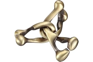 BEPUZZLED Hanayama Cast Puzzles-Trinity Level 6
