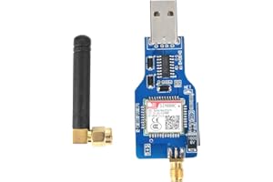SHARAINN Wireless Module Quad-Band, Four-Frequency SIM800C GSM/GPRS 850/900/1800 / 1900MHz USB to GSM Serial Module DC 5V with Bluetooth Function