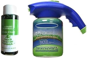 NIBLIDO Lawn Patch Seed Sprayer, Hydro Mousse Liquid Lawn Growth Magic Lawn Repair Green Grass Spray, Garden Grass Seed Sprayer System Combination Tools