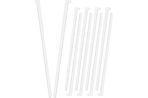 Million Dollar Collar Shirt Collar Placket Stays - White Placket Stays for Men's and Women's Collared Shirt