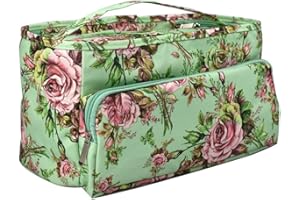 Liummrcy Bolsa de Tejido Hilo de Hilo Agujas Agujas de Crochet Soporte de Costura de Bolsillo Accesorios de Bricolaje