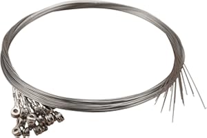 DEHUMI 20-Pack Single E-Gitarren Saiten Bulk .011 High E (Medium) 11 Gauge