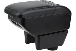 ‎YJYWZH YJYWZH Compatible with Seat Ibiza 6j Armlehnen Ibiza 4 IV 2008-2016 Leder Armlehne Auto Mittelkonsole Aufbewahrungsbox Innenausstattung Nachrustteile