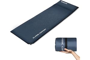 Kingcamp Classic Super samopompująca się karimata, L (198 × 63 × 5 cm), 198 x 63 x 5 cm