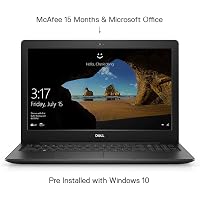 DELL Inspiron 3593 15.6-inch FHD Laptop (10th Gen i3-1005G1/4GB/1TB HDD/Win 10 + MS Office/Integrated Graphics/Black) D560236WIN9B