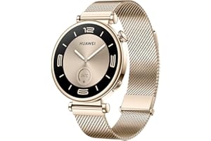 ‎HUAWEI HUAWEI Watch GT 4 41 mm Smartwatch, Do 7 dni pracy na baterii, Kompatybilny z Androidem i iOS, Zarządzanie kaloriami, Monitor pracy serca, SpO2, GPS, Sport, Złoty [PL Version]