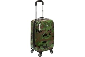 Rockland Safari Hardside Spinner Wheel Bagaż, moro, Jeden rozmiar, Melbourne Hardside Rozszerzalne koło obrotowe